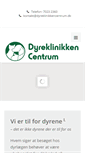 Mobile Screenshot of dyreklinikkencentrum.dk